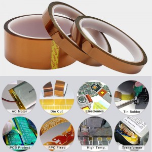 High Heat Kapton Poylimide Tape for PCB Processing