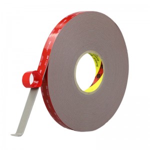 កាសែត Foam VHB ប្រផេះមិនជ្រាបទឹកក្រាស់ 0.09អ៊ីញ 3M 4991 សម្រាប់ភ្ជាប់គ្រឿងសង្ហារិមតុបតែងបន្ទះ