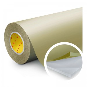 Excellent Chemical Resistance 3M 9485PC Adhesive Transfer Tape for Bonding Foams to LES materials