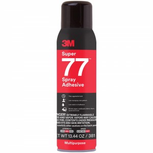 High Coverage and Soft 3M Super 77 75 67 Multipurpose Spray Adhesive for Bonding Materials