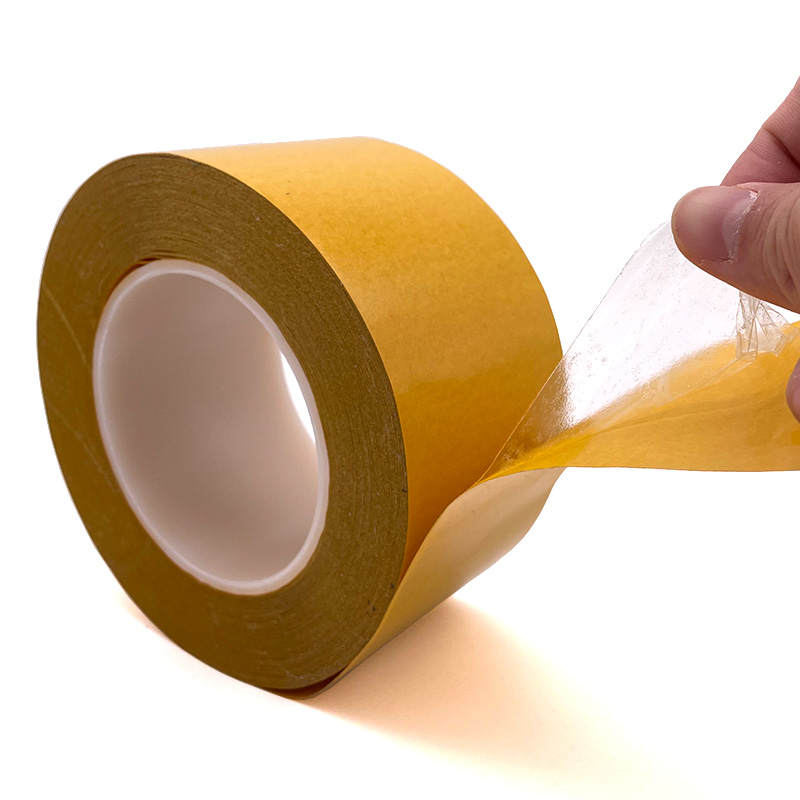 Double coated polyester tape