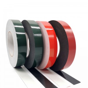 Double Side Polyethylene PE foam tape para sa Automotive Interior Mounting