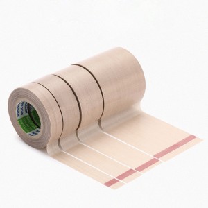 Téip PTFE Éadach Gloine Nitto 973UL le haghaidh Meaisín Pacáistithe