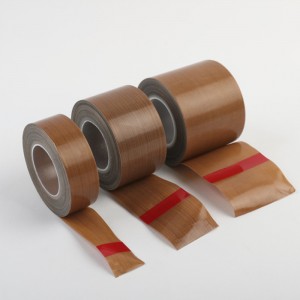 Glass Cloth PTFE Teflon Adhesive Tape for High Temperature Bundling