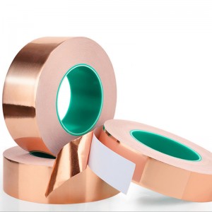 Double Conductive Adhesive Copper Shielding Tape for Cable Bundling