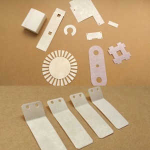 Die Cutting Nomex Insulation Paper Nomex 410 kanggo Insulasi Industri Listrik