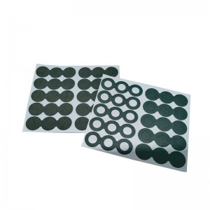 Teip pàipear èisg adhesive insulation dealain airson bataraidh & cruth-atharrachaidh