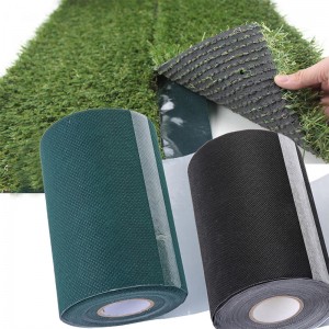 tape seaming ຫຍ້າທຽມ fabric ທີ່ບໍ່ແມ່ນແສ່ວສໍາລັບຫຼັກສູດ Golf ນອກ