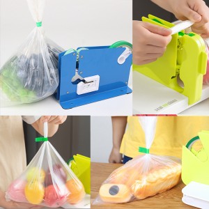 Nastro stampabile di collu di sacchetti in PVC filmatu di culore per a sigillatura è a fascia di sacchetti in polietilene