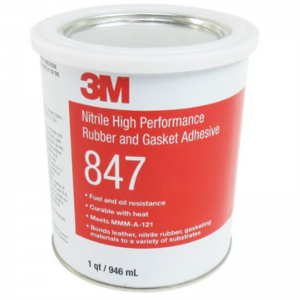 3M 847 High Performance Strong Adhesive for Rubber & Gasket Bonding