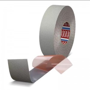 Tesa 4863 Silicone Coated Roller Wrapping Tape with Embossed Surface for Printing